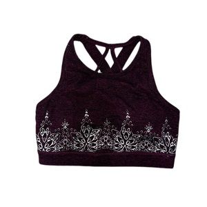 Patterned Sports Bra